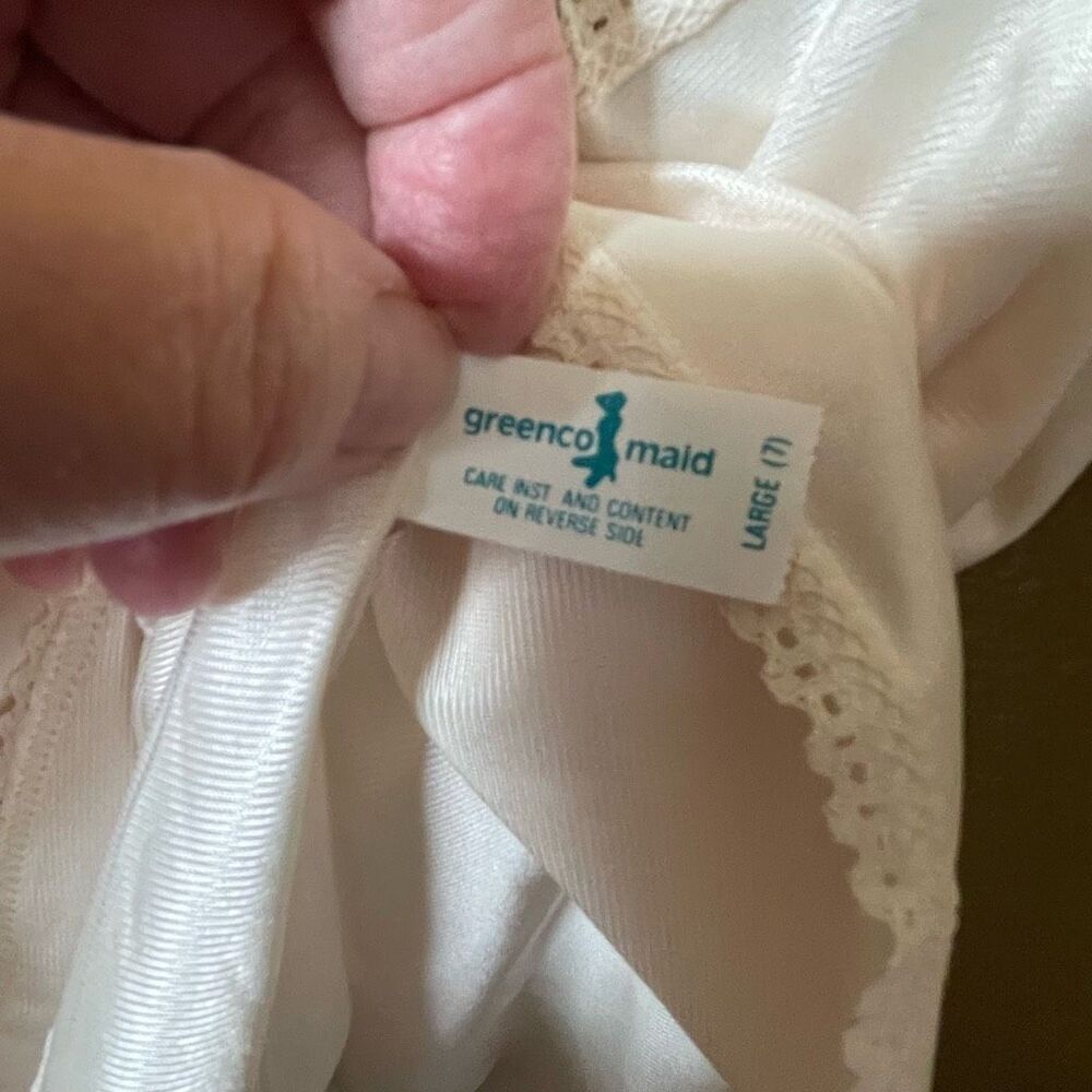 Vintage  Greenco Maid NWT size L camisole - Picture 4 of 9